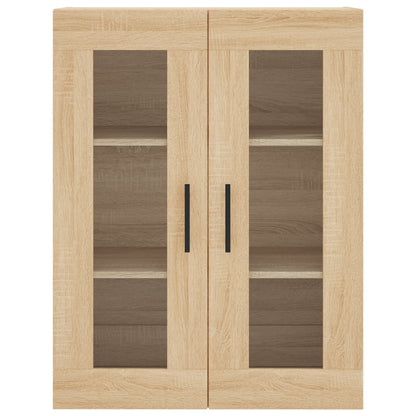 Wall Mounted Cabinet Sonoma Oak 69.5x34x90 cm