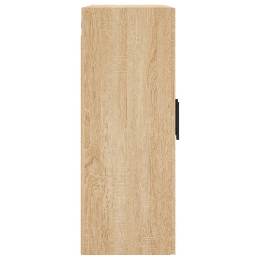 Wall Mounted Cabinet Sonoma Oak 69.5x34x90 cm