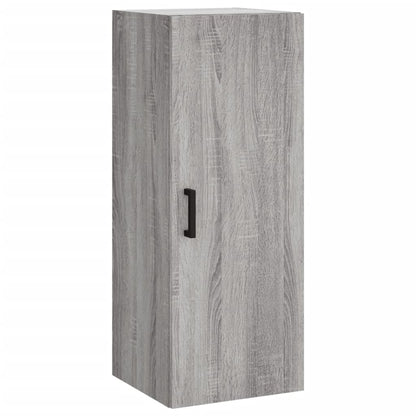 Wall Mounted Cabinet Grey Sonoma 34.5x34x90 cm