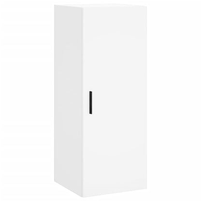 Wall Mounted Cabinet White 34.5x34x90 cm