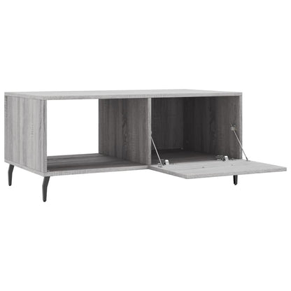 Coffee Table Grey Sonoma 90x50x40 cm Engineered Wood