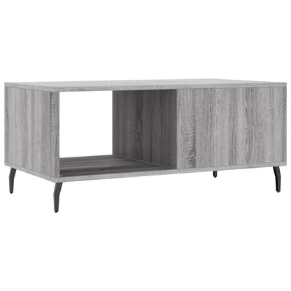 Coffee Table Grey Sonoma 90x50x40 cm Engineered Wood