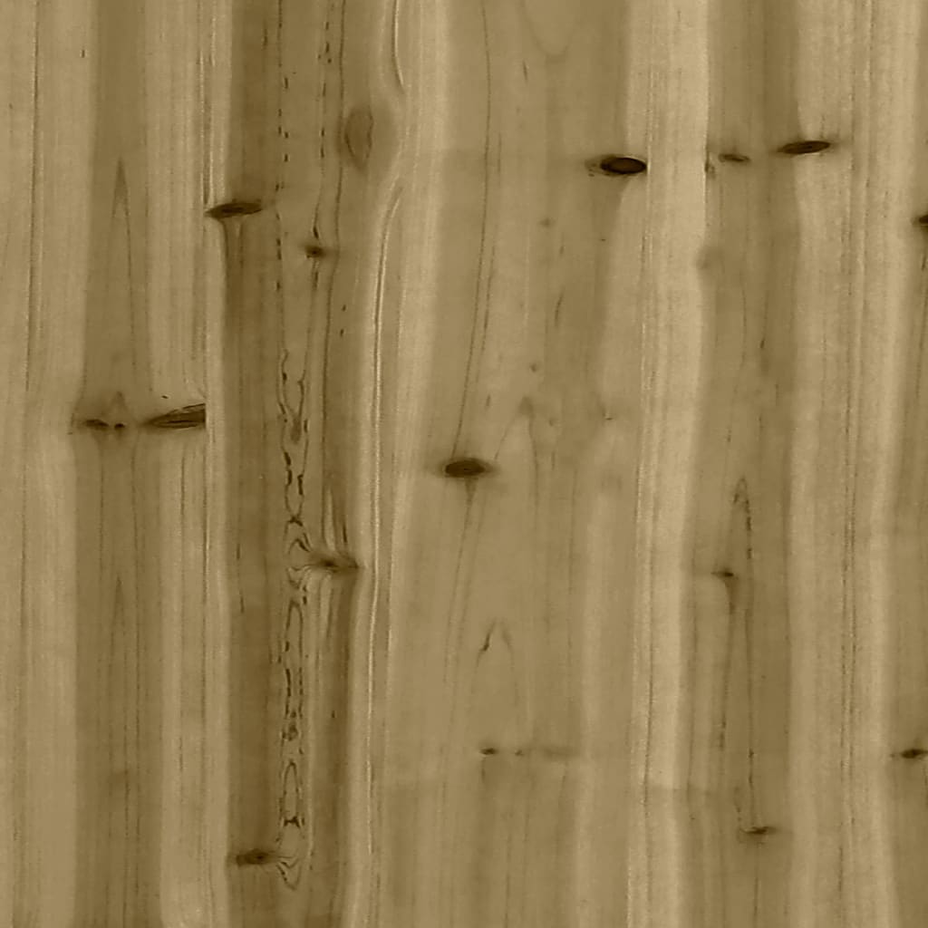 Garden Bench Gabion Design 100x102x72 cm Impregnated Wood Pine