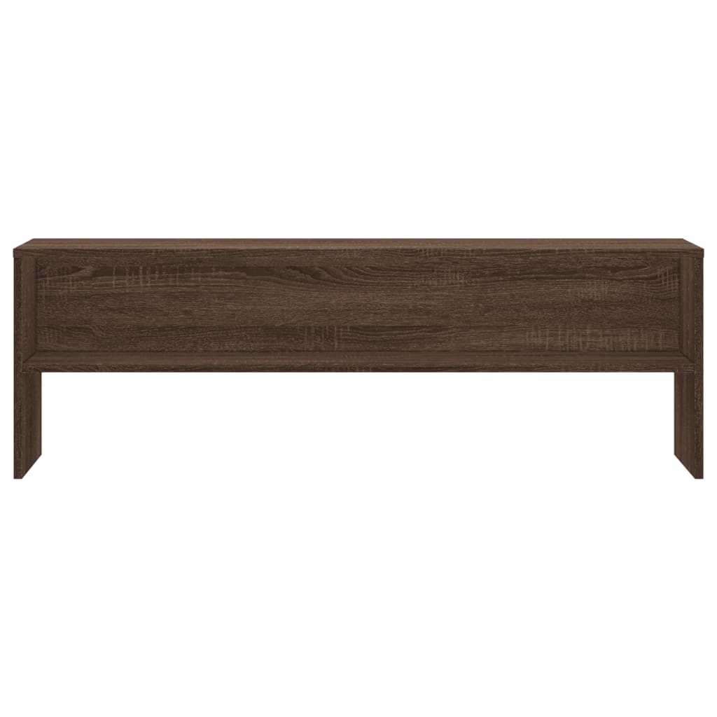 TV Cabinet Brown Oak 120x40x40 cm Engineered Wood