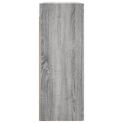 Wall Mounted Cabinets 2 pcs Grey Sonoma Engineered Wood