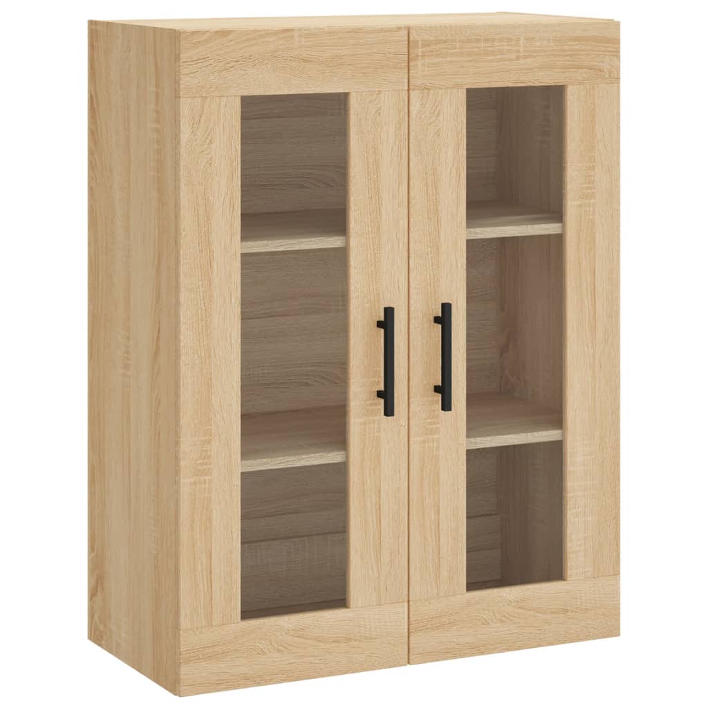 Wall Mounted Cabinets 2 pcs Sonoma Oak Engineered Wood