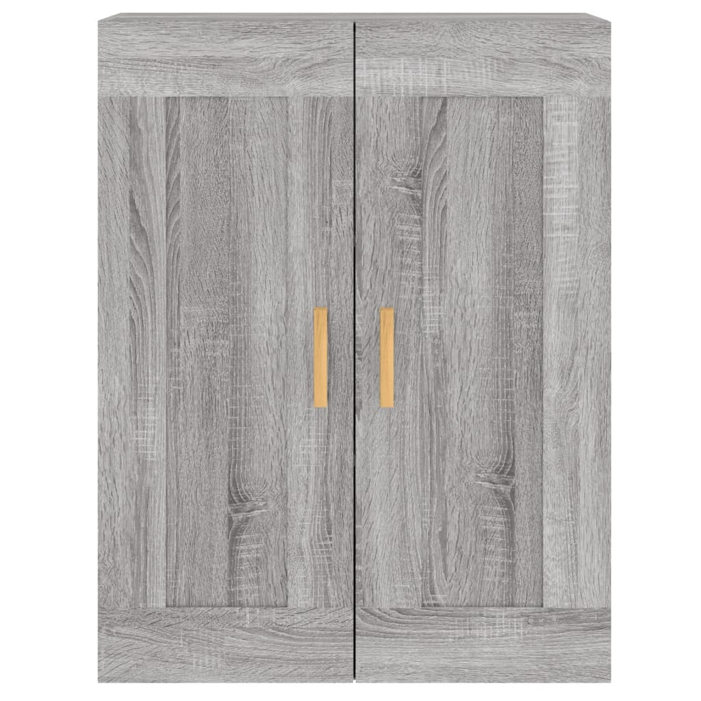 Wall Mounted Cabinets 2 pcs Grey Sonoma Engineered Wood