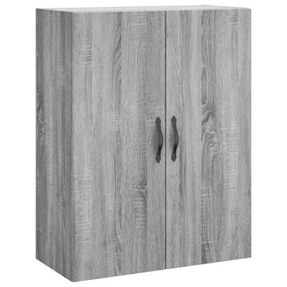 Highboard Grey Sonoma 69.5x34x180 cm Engineered Wood