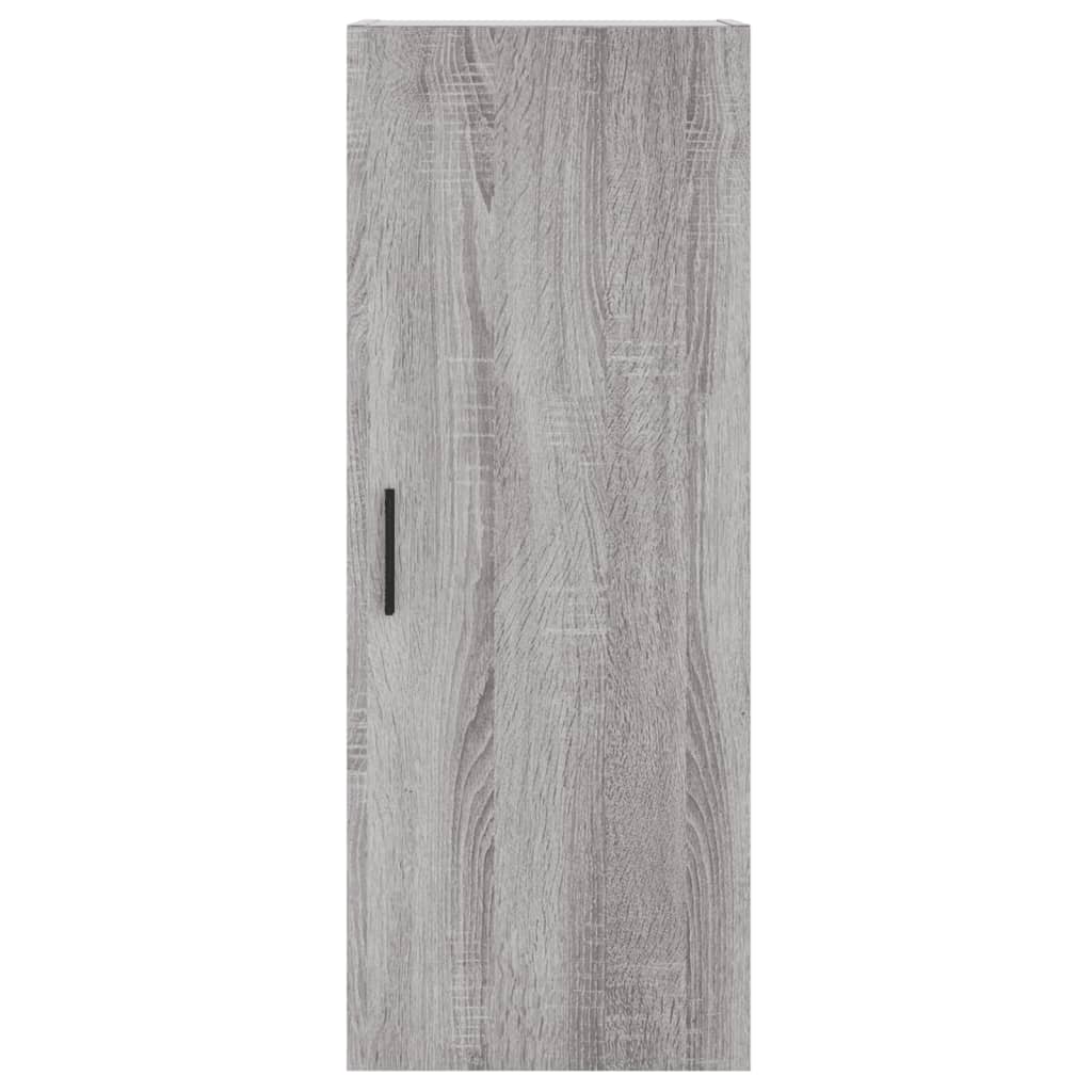 Highboard Grey Sonoma 34.5x34x180 cm Engineered Wood