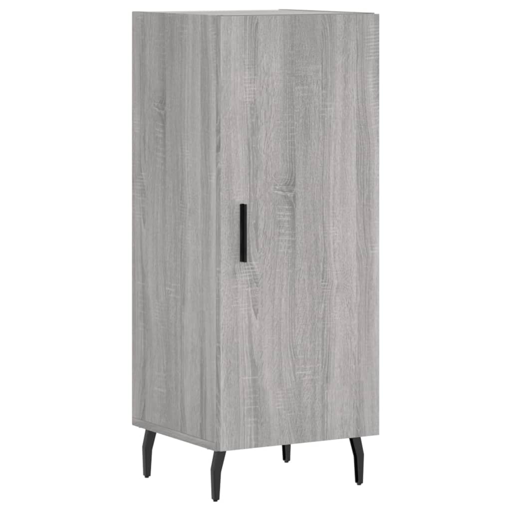 Highboard Grey Sonoma 34.5x34x180 cm Engineered Wood