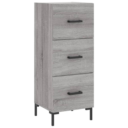 Highboard Grey Sonoma 34.5x34x180 cm Engineered Wood