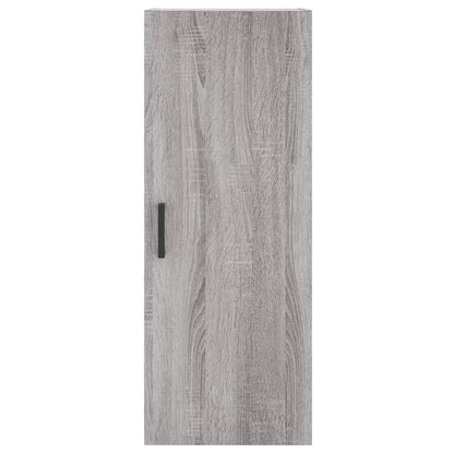 Highboard Grey Sonoma 34.5x34x180 cm Engineered Wood