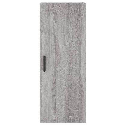 Highboard Grey Sonoma 34.5x34x180 cm Engineered Wood