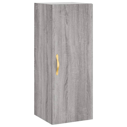 Highboard Grey Sonoma 34.5x34x180 cm Engineered Wood