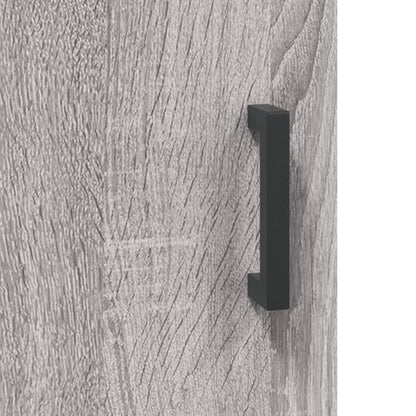 Highboard Grey Sonoma 34.5x34x180 cm Engineered Wood