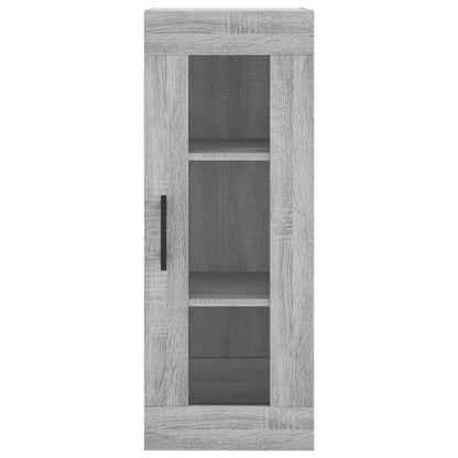 Highboard Grey Sonoma 34.5x34x180 cm Engineered Wood