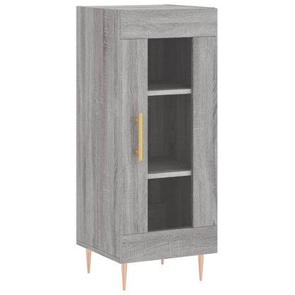 Highboard Grey Sonoma 34.5x34x180 cm Engineered Wood