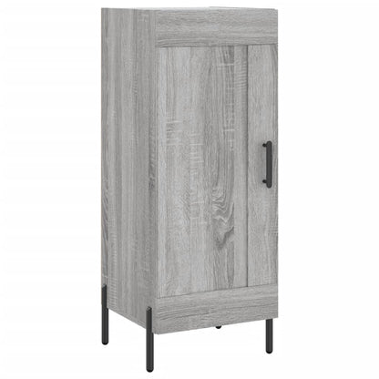 Highboard Grey Sonoma 34.5x34x180 cm Engineered Wood