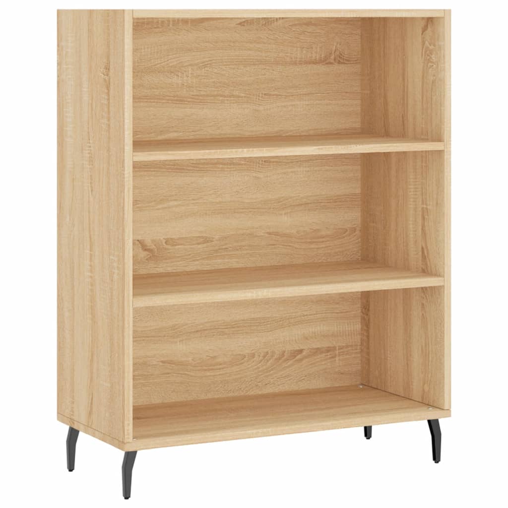 Highboard Sonoma Oak 69.5x34x180 cm Engineered Wood