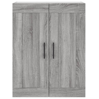 Highboard Grey Sonoma 69.5x34x180 cm Engineered Wood