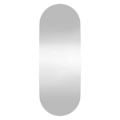 Wall Mirror 15x40 cm Glass Oval