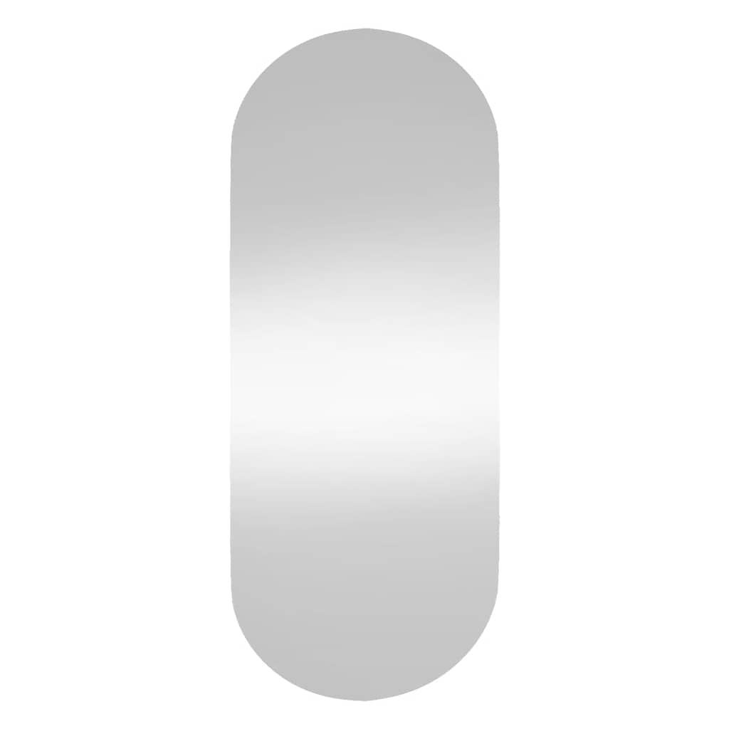 Wall Mirror 25x60 cm Glass Oval