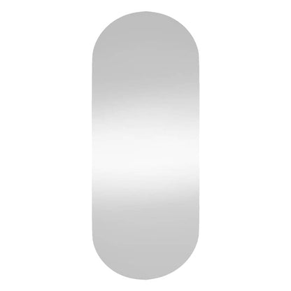 Wall Mirror 25x60 cm Glass Oval