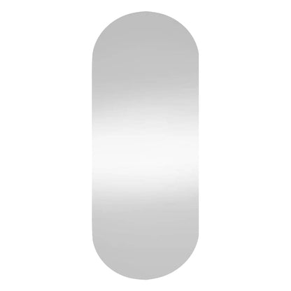 Wall Mirror 35x80 cm Glass Oval