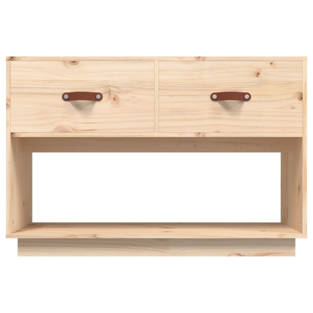 TV Cabinet 90x40x60 cm Solid Wood Pine