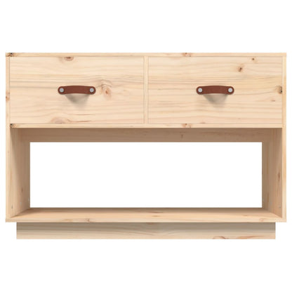 TV Cabinet 90x40x60 cm Solid Wood Pine