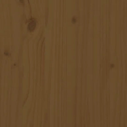 TV Cabinet Honey Brown 90x40x60 cm Solid Wood Pine