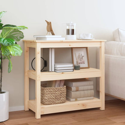 Console Table 80x40x74 cm Solid Wood Pine