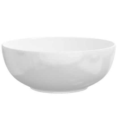 Wash Basin White 44x17 cm Ceramic Round