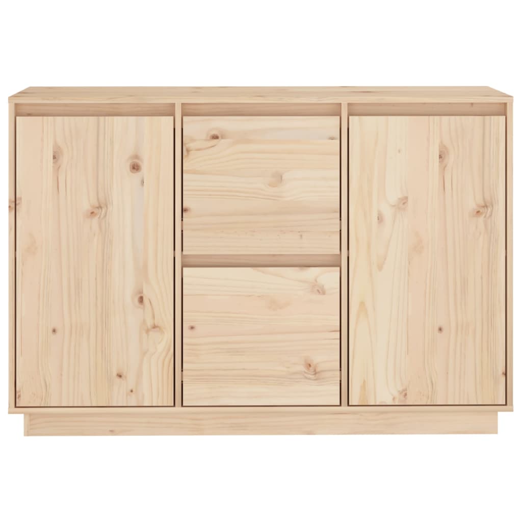 Sideboard 111x34x75 cm Solid Wood Pine