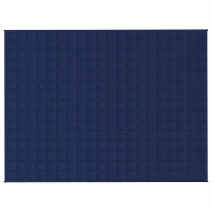 Weighted Blanket Blue 150x200 cm 11 kg Fabric