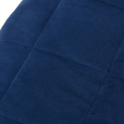 Weighted Blanket Blue 220x235 cm King 11 kg Fabric