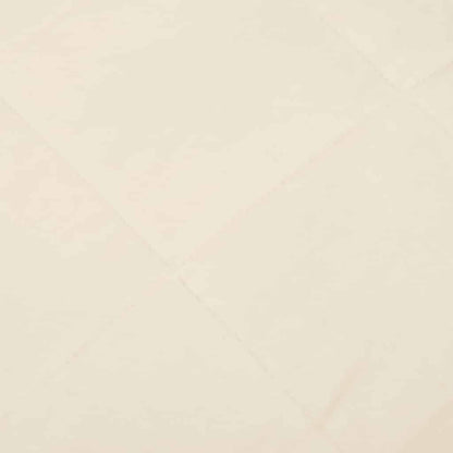 Weighted Blanket Light Cream 120x180 cm 5 kg Fabric