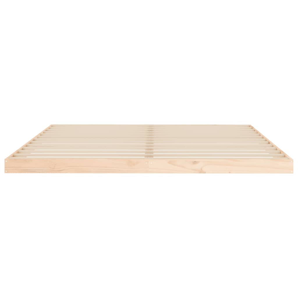 Bed Frame without Mattress 180x200 cm Super King  Solid Wood Pine