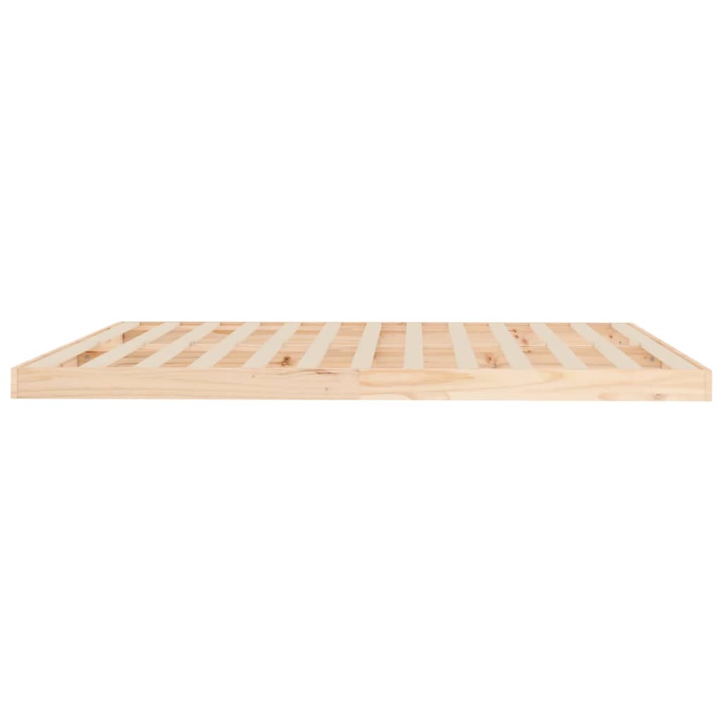 Bed Frame without Mattress 180x200 cm Super King  Solid Wood Pine