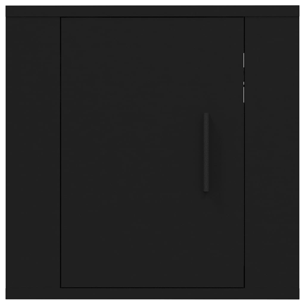 Wall Mounted TV Cabinet Black 40x34,5x40 cm