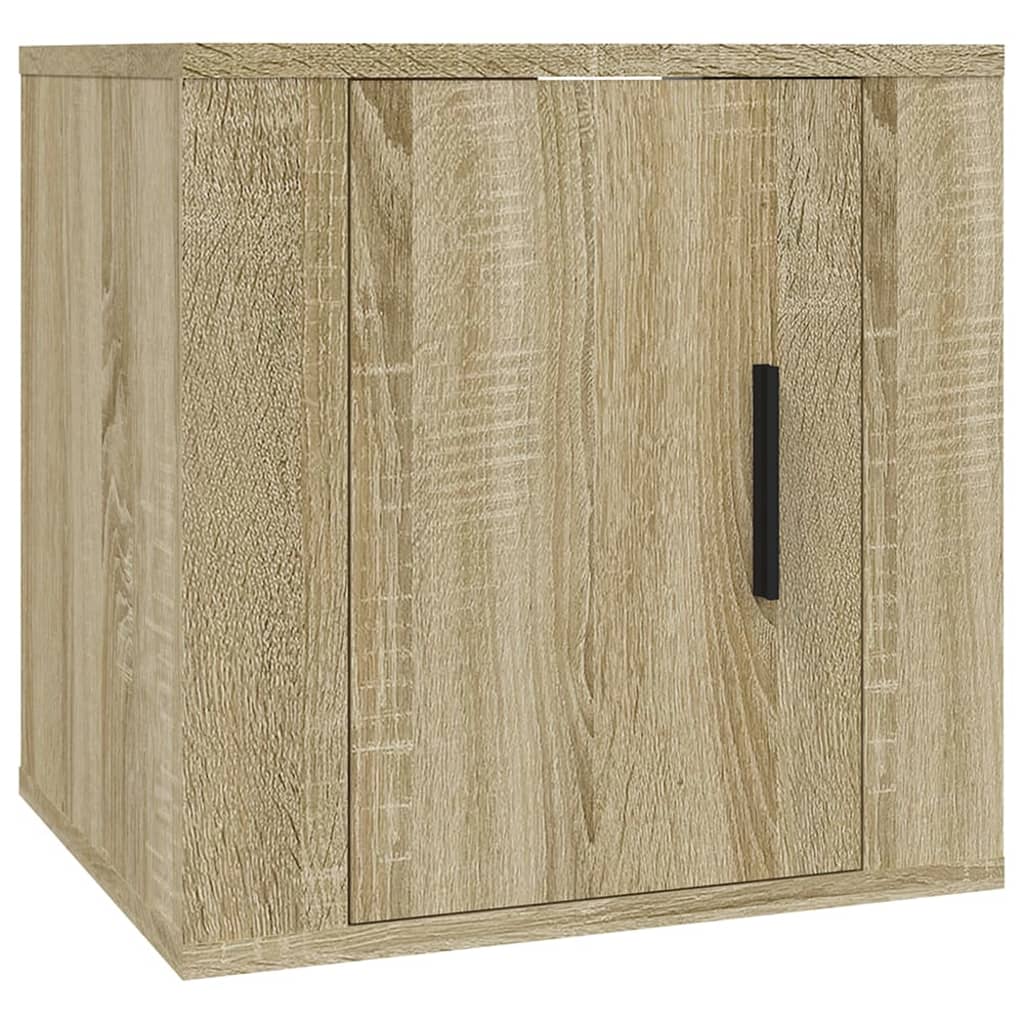 Wall Mounted TV Cabinet Sonoma Oak 40x34,5x40 cm