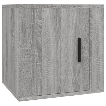 Wall Mounted TV Cabinet Grey Sonoma 40x34,5x40 cm