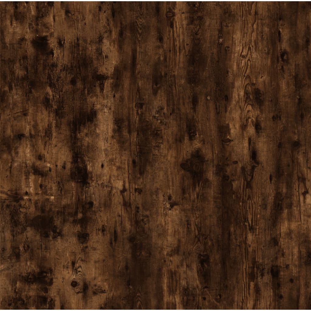 Console Table Smoked Oak 100x39x75 cm Engineered Wood