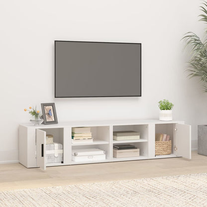 TV Cabinets 2 pcs White 80x31.5x36 cm Engineered Wood