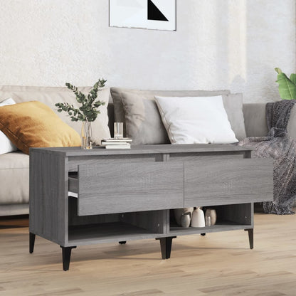 Side Tables 2 pcs Grey Sonoma 50x46x50 cm Engineered Wood