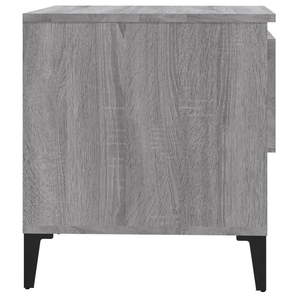 Side Tables 2 pcs Grey Sonoma 50x46x50 cm Engineered Wood