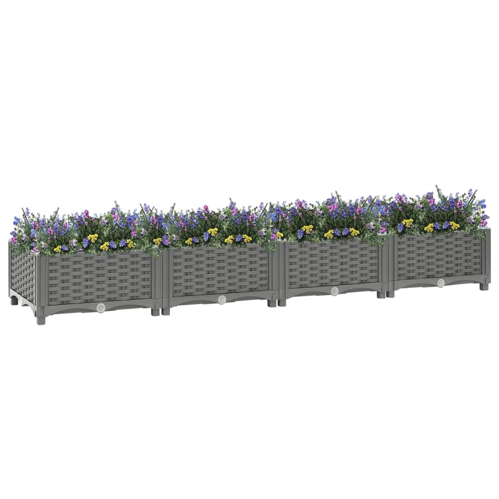 Raised Bed 160x40x23 cm Polypropylene