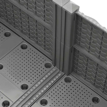 Raised Bed 80x80x38 cm Polypropylene