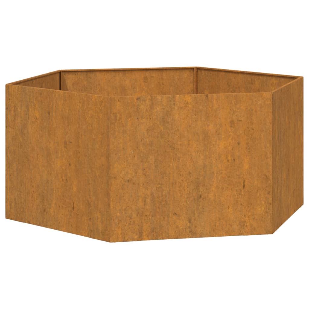 Planter Rusty 90x90x45 cm Corten Steel