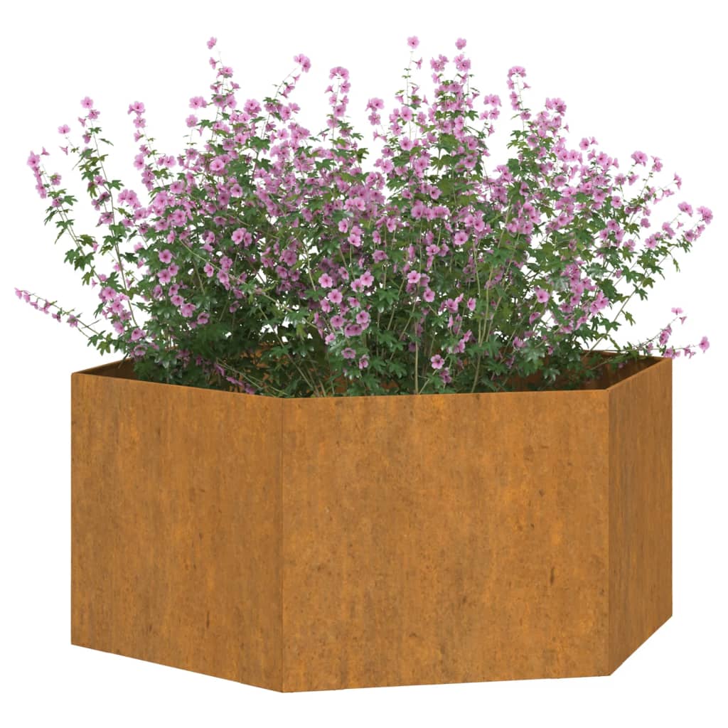 Planter Rusty 90x90x45 cm Corten Steel